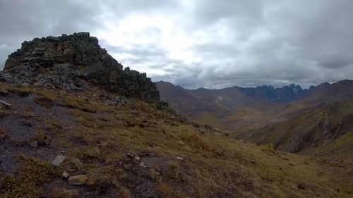 Bela vista panorâmica do vale panorâmico