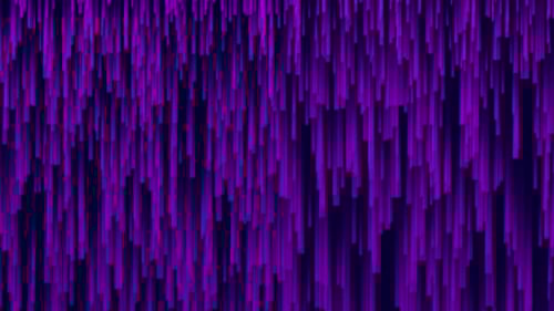 Abstract Digital Rain: Falling Purple Lines Background