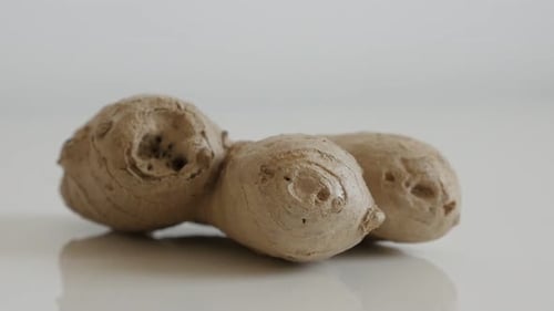 Close Up of Fresh Ginger Root