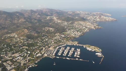 Yalıkavak ist eine Stadt auf der türkischen Halbinsel Bodrum