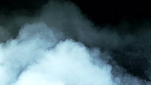 Niebla real (nubes, humo, humo de hielo seco, niebla, vapor)