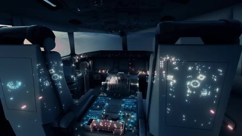 Air Plane Cockpit Hd