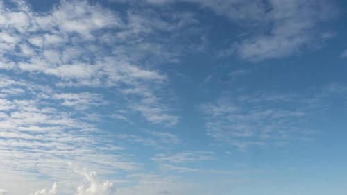 Sky and Ocean View on a Sunny Day