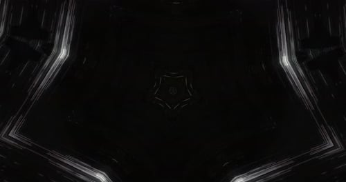 Looped kaleidoscope Abstract Symmetrical Of Geometric Seamless Pattern shape