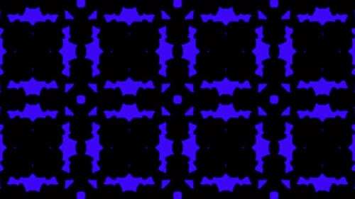 Abstrakte blaue geometrische nahtlose Muster