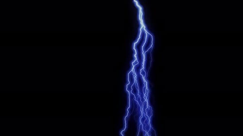 Blue Lightning Thunder