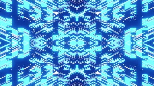 Blue Ice Vj Loop Background For Party Music HD