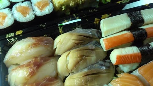 Japan Traditional Seafood Sushi