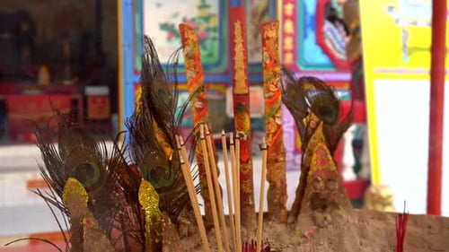 Chinese Temple on Koh Chang Island of Thailand