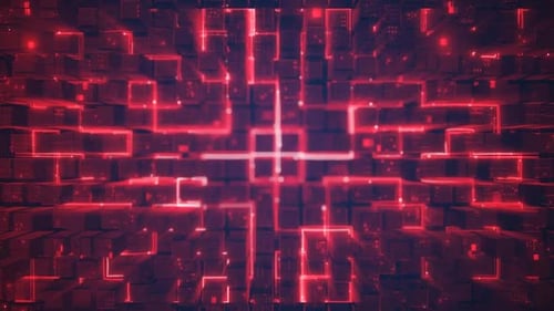 Digital Data Network Space 4K (Red Version)