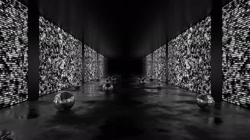 Lights Tunnel Background