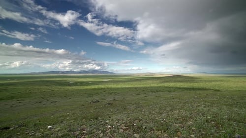Vast Empty Green Meadows of Manchuria