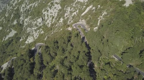 Landschaft Serpentine Road