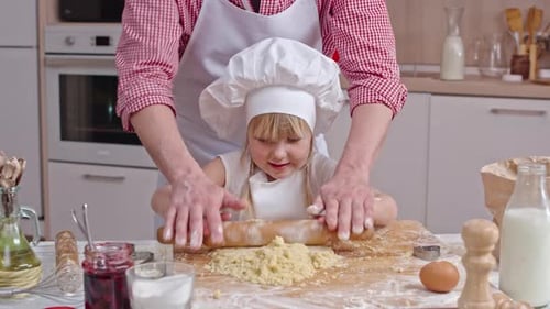 Cooking Pastry with Daddy