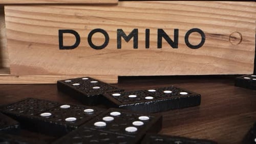 Domino Game Stones And Box 3
