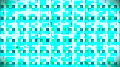 Dynamic Geometric Squares Pattern Abstract Background