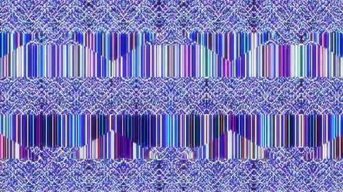 Abstract Glitch Digital Noise Vertical Lines Background