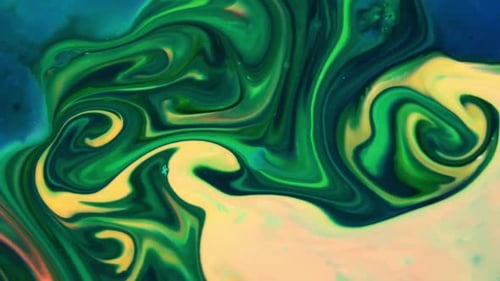 Mixing Green and Yellow Paint