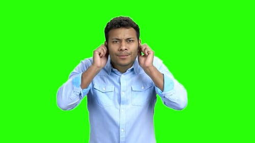 Funny Indian Man Preens Before Date