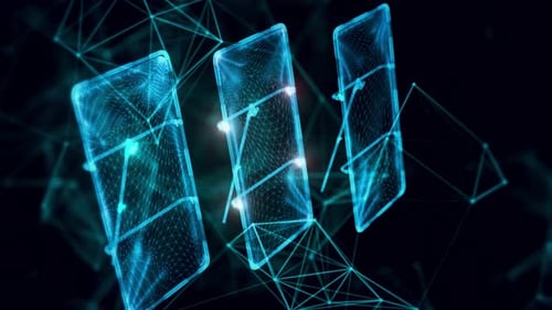 Lichtdiffusoren Hologramm Close Up 4k