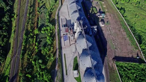 Granary Warehouse Aluminiumbehälter zur Lagerung von losem Getreide