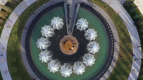 Krasnodar Park Architecture From the Air