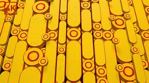 Yellow Background With Red Lines 2