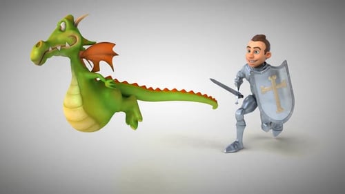 Knight and Dragon
