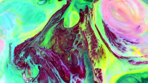 Swirling Colorful Abstract Background