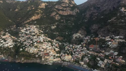 Positano View From Air