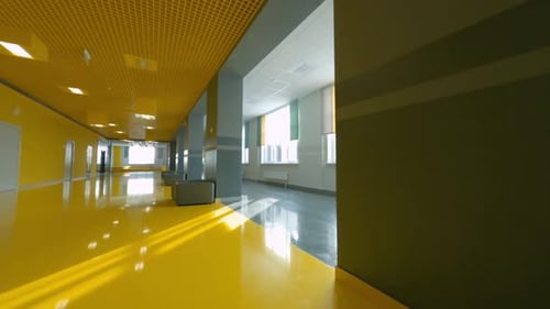 Harmonic Color Compositions in Interior Design of School