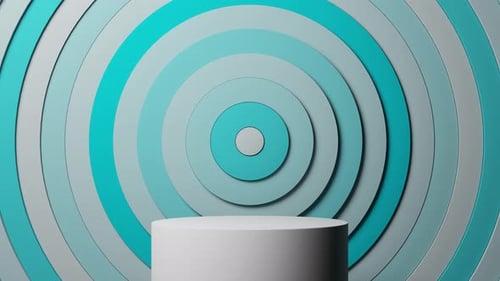 Blue Waves Platform Hintergrund