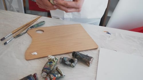 Professionelle Malwerkzeuge für Künstler