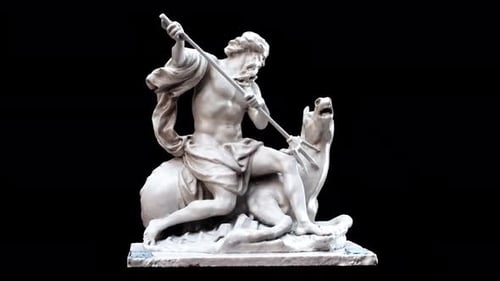 La statue de Neptune au château de Versailles