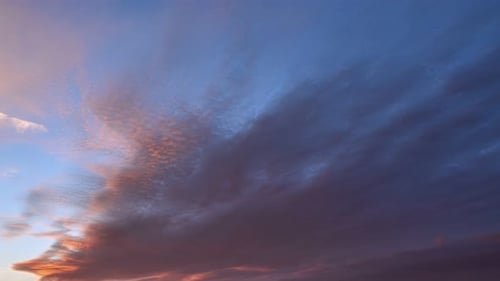 Clouds, timelapse, epic red sky, sunset