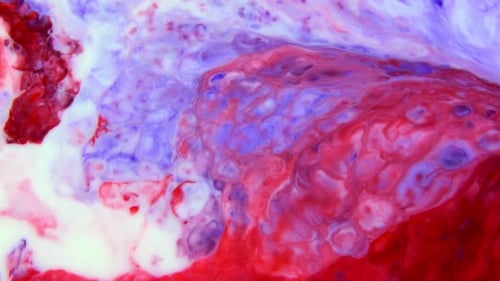 Abstract Paint Colours Diffusion