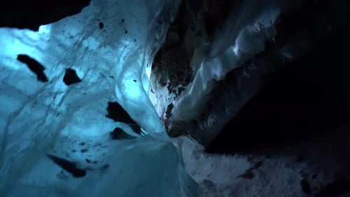 An Ice Cave of Incredible Beauty