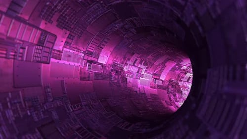 Abstract Background Sci Fi Tunnel 01383