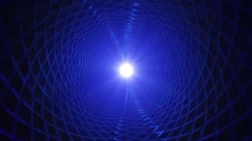 Blauer Tunnel