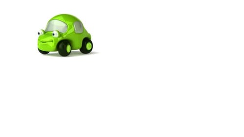 Grünes Auto