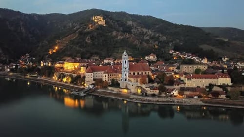 Hyper Lapse of Durnstein, Austria