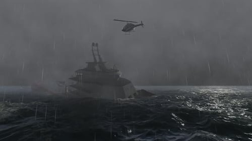 Sinkendes Boot 4k
