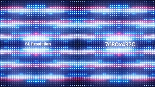 8k LED-Lichtfarben