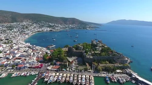 Das antike Bodrum.
