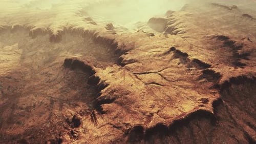 Scenic View of Sunrise in Grand Canyon National Park