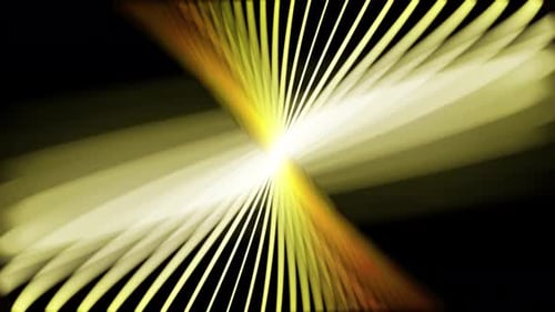 3D colorful narrow twisted lines moving slowly