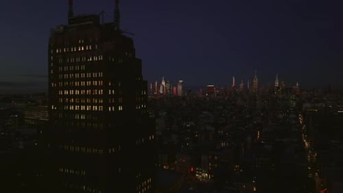 Fly Above Night City