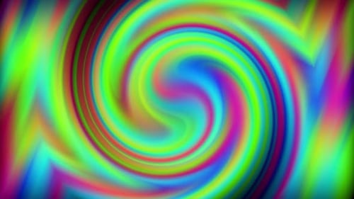 Colorful Fluid Swirl Abstract Background Animation