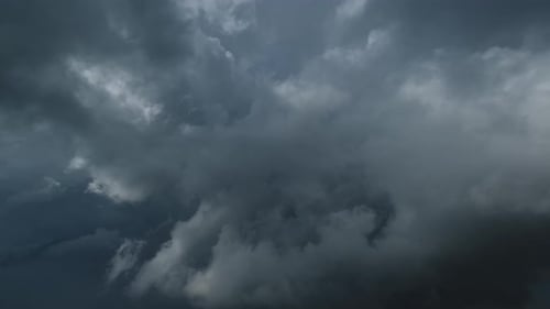 Dark Storm Clouds Moving