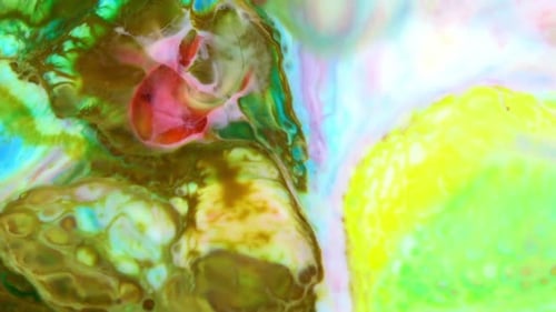 Psychedelischer galaktischer Farbtextur-Hintergrund